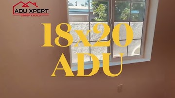 18x20 Garage conversion to 1 Bedroom ADU 2022