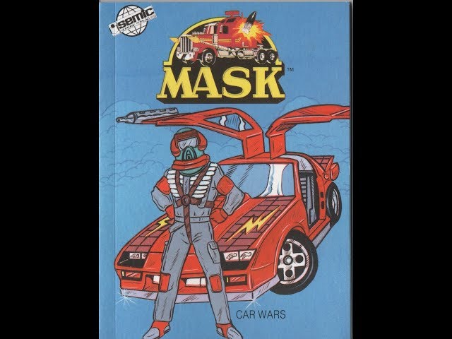 MASK - Car Wars - minibok m/kassett