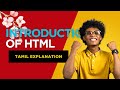 HTML Tutorial for Beginners in Tamil - Easy Learn HTML