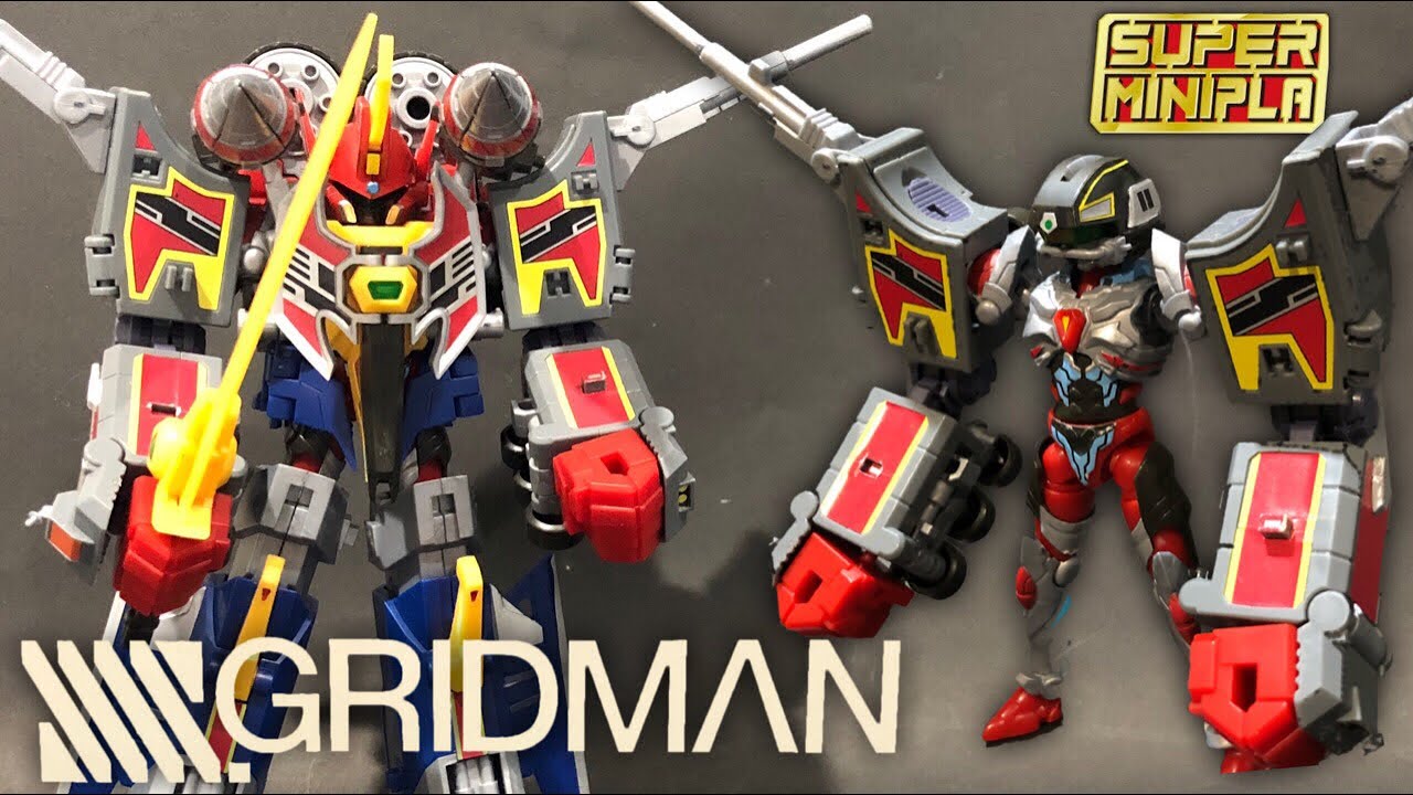 変形合体！【スーパーミニプラ】 SSSS グリッドマン　Super Mini-Pla SSSS.GRIDMAN