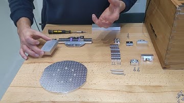 A short demonstration video: The AYE single vice/clamp and multi-clamp/vice fixturing system