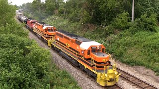 CP Watertown Sub 7/28/2015 - RCP&E SD40-2s, Amtrak Empire Builder + More!