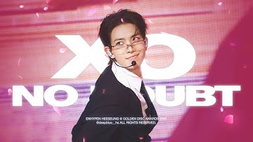 [4K] 250105 GDA Enhypen Heeseung XO + Dance Break + No Doubt 직캠 (엔하이픈 희승 Fancam)