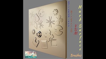 Blender 3D VDM Hard Surface Brushes