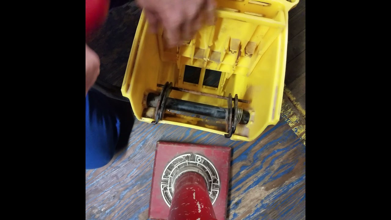 Rubbermaid Mop Bucket Wringer Spring Replacement diy rubbermaid 