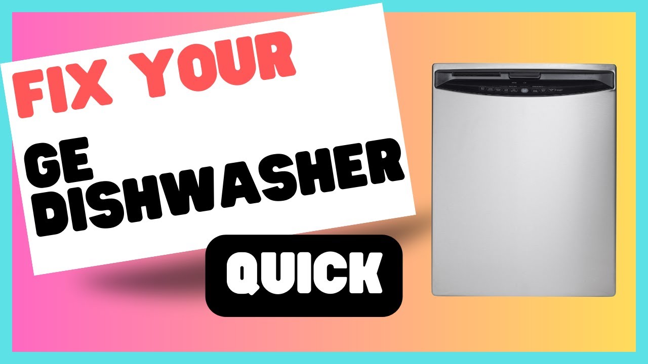 GE Dishwasher Not Drying Dishes? Here's What to Do - YouTube