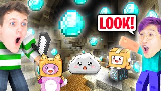 FOXY & BOXY Search For DIAMONDS In MINECRAFT! 💎 (CAVE ADVENTURE!)