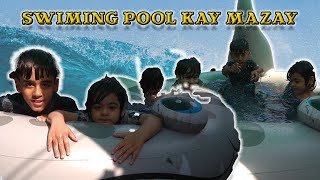 Swiming pool kay mazy#A U Z Show#swiming pool#fun with water