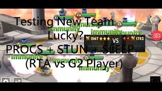 Summoners War - RTA Lucky?   PROCS + STUN + SLEEP  (RTA VS Player G2))