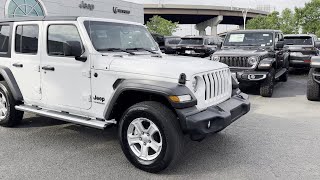 Used 2022 Jeep Wrangler Unlimited Sport S Alexandria, Springfield, Fairfax, Arlington