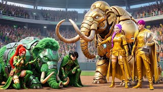 Golden Family Vs Emerald Family Rumi Gets Magic Mammoth Racing Chdanionship  Kpop Demon Hunters