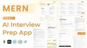 MERN Stack Project: Build an AI-Powered Interview Prep App (React, Node.js, MongoDB)