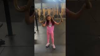 CrossFit kids gymnastics rings back flip 5 years old