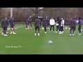 Chelsea training Champions League