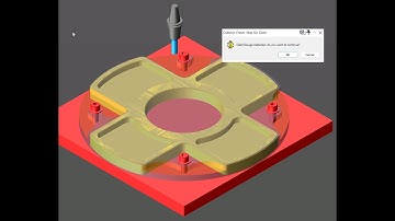 GibbsCAM Crash Detection and using Stock and Fixtures
