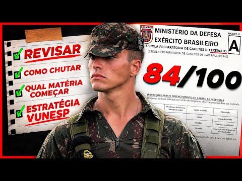 A estratégia de prova que vai te CLASSIFICAR na EsPCEx.