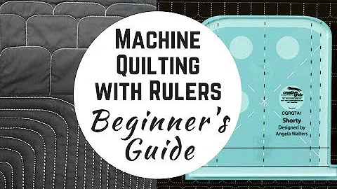 The Beginner's Guide to Machine Quilting with Rule...