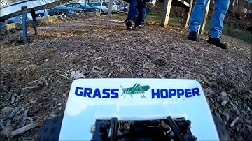 Tamiya Grasshopper gets airborne (GoPro)