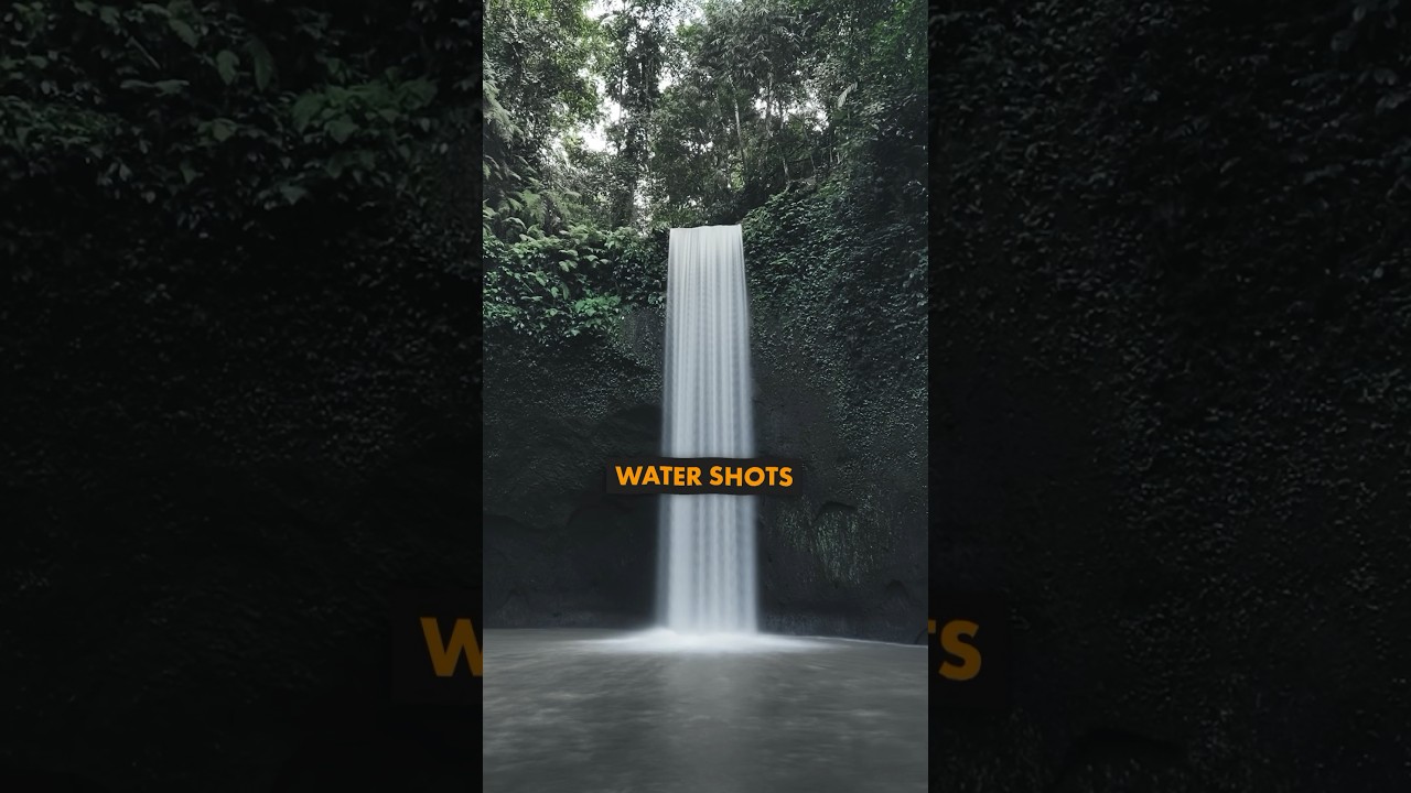 Long exposure water shots on your iPhone
