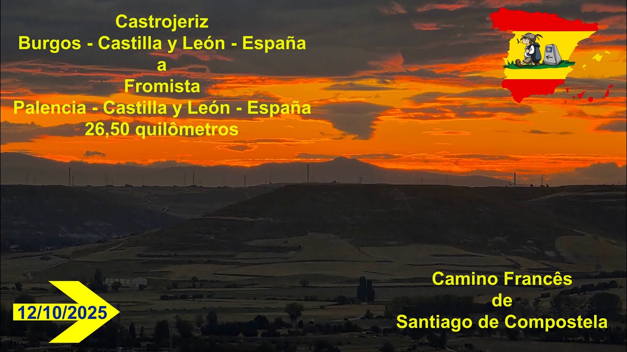 Dia 16 Camino Francês de Santiago de Compostela - Castrojeriz a Fromista (26,50 km)
