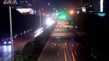 Sony NEX-F3 timelapse (Arduino) Test - Qianhai Road bridge 02