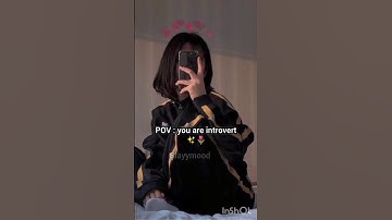 POV: you are introvert ✨🌹#fypシ゚viral #aesthetic #introvert #trending #subscribe 🌷