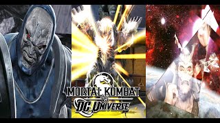 MORTAL KOMBAT VS DC UNIVERSE All Endings -  (MK vs DC Universe All Endings)