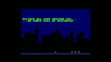 CPC Invaders (Refurbished) - Amstrad CPC Gameplay