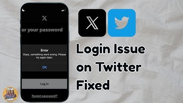 How to Fix Twitter “Something Went Wrong” Login Issue (2025)