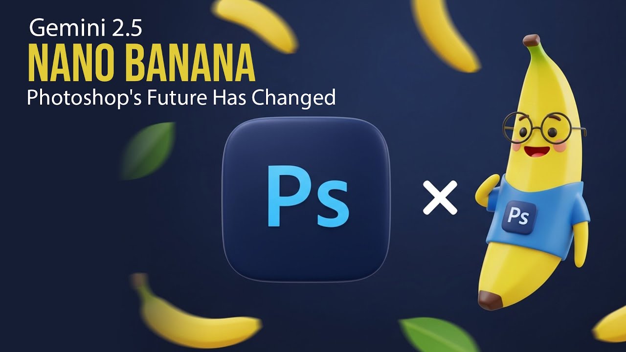 Nano Banana 100% working in Photoshop | Beta Access - YouTube