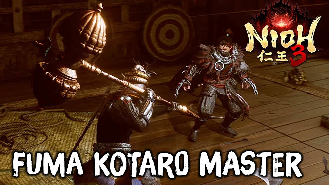 Nioh 3 - Fuma Kotaro Master (crazy 