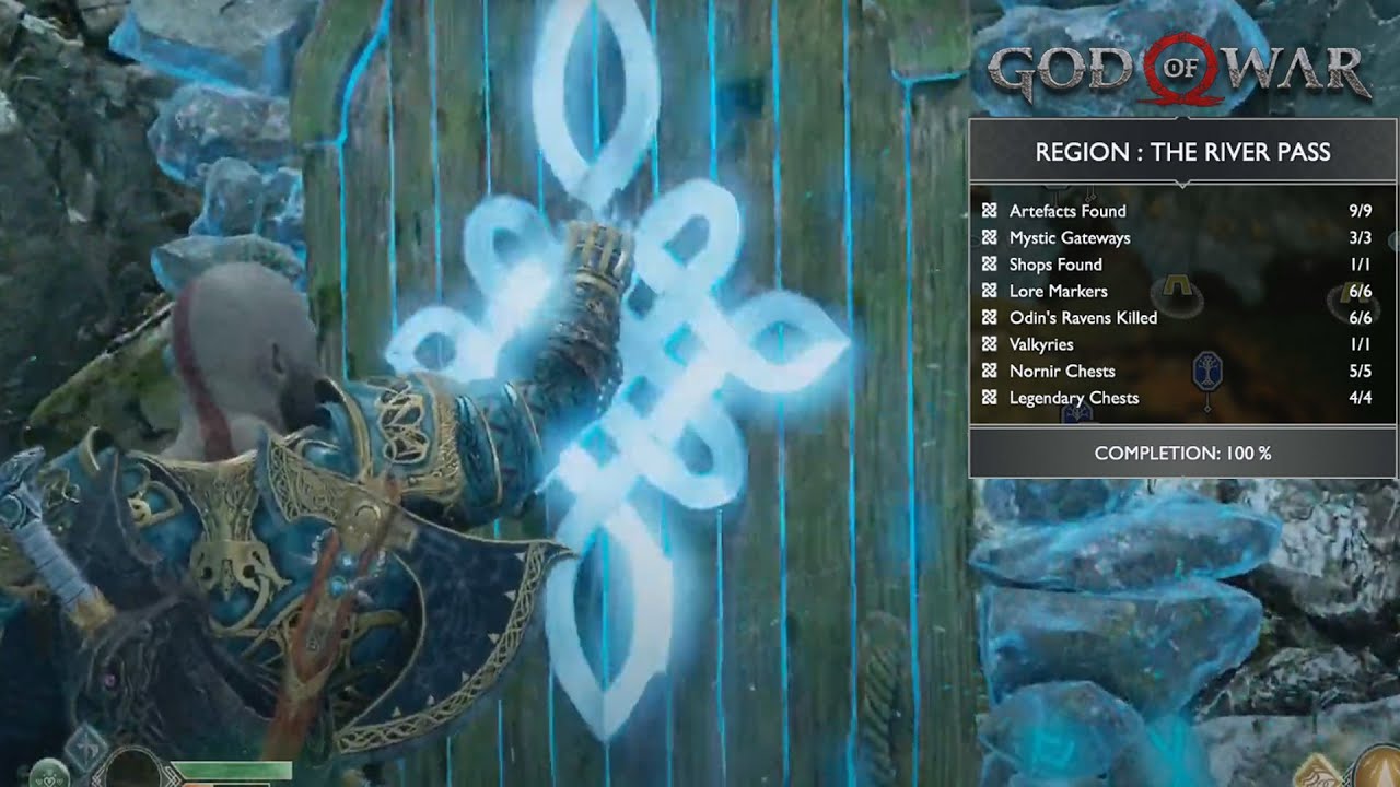 God Of War (2018) - All 36 Collectibles I Mystic Gateway, Ravens