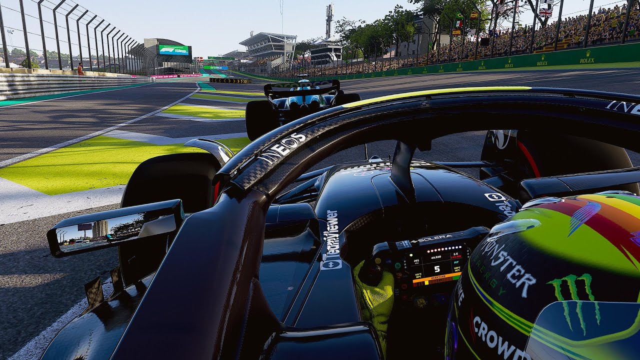 F1 23 Brezilya GP - Lewis Hamilton ve Interlagos | F1 2023 Türkçe Brezilya GP