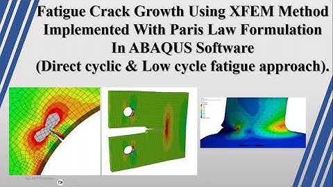 ABAQUS learning: Fracture & Fatigue theory & implementation 01