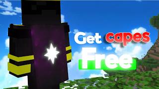 Get Capes For free In Minecraft cracked+Premium