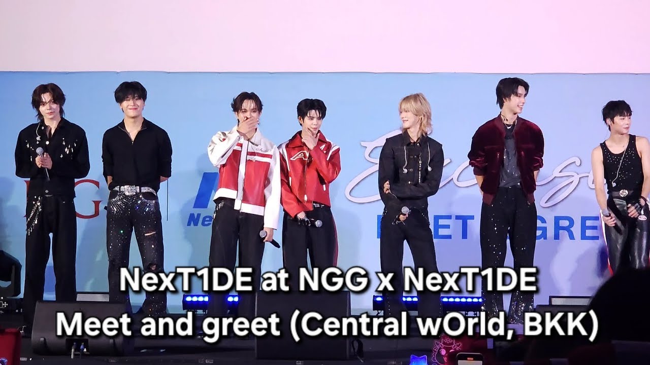 250921 | Full NexT1DE at NGG x NexT1DE Meet and greet (Central wOrld, BKK)