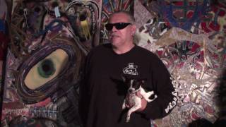 Jay Lonewolfs Studio And Upcoming Art Show At Gab Studios Miami, Fl