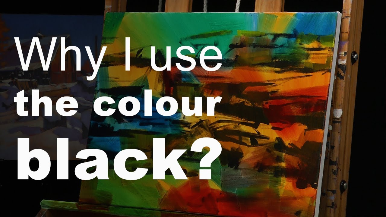 Why I use the colour black in my paintings (and why you should too ...