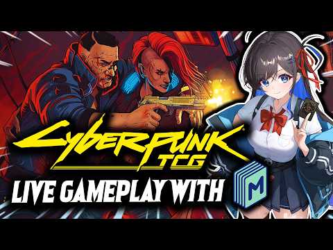Cyberpunk TCG Gameplay LIVE! NEW Demo Decks - YouTube