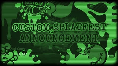 [CLOSED] Custom Splatfest Announcement!! 📣🦑🐙