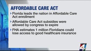 Expiration of ACA subsidies could put nearly 1 million Floridians at risk, hospitals warn