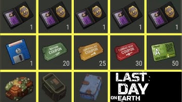 Opening All 14 hi Valuable Crates In (Last Day On Earth) Survival