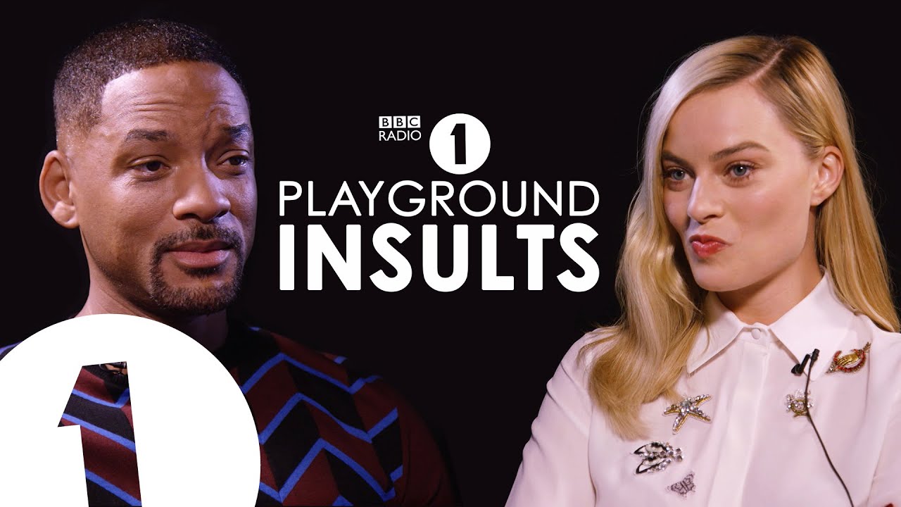 ⁣Will Smith & Margot Robbie Insult Each Other | CONTAINS STRONG LANGUAGE!