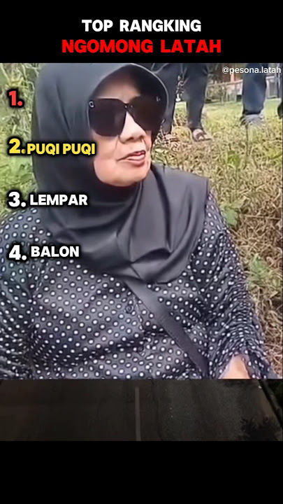 Top Rangking Ngomong Latah Ngakak🤣 #funny #lucu