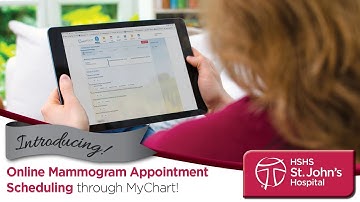 MyChart and Online Mammogram Appointment Scheduling Tutorial