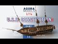 USS Constitution Build – Pack 11 | Carronades, Masts & Rigging Prep | Agora Models Partwork