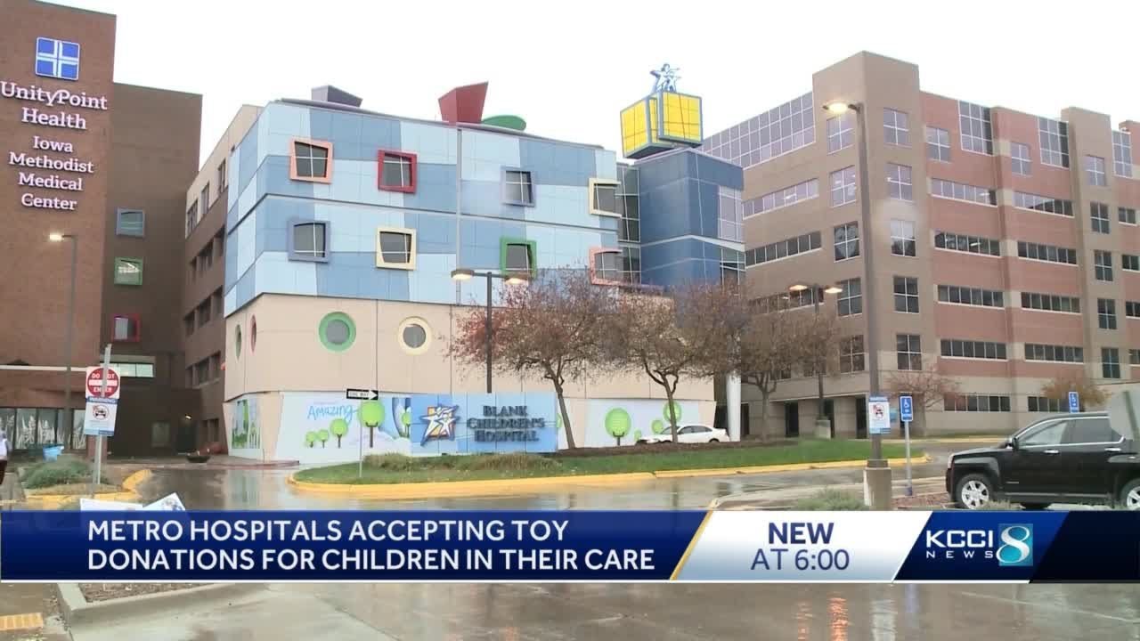 Metro hospitals accepting toy donations for children in their care