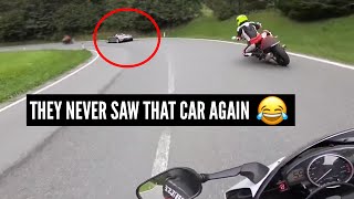 PORSCHE leaves an Sportbike in the dust  [Cars vs Motorcycles pt.3]
