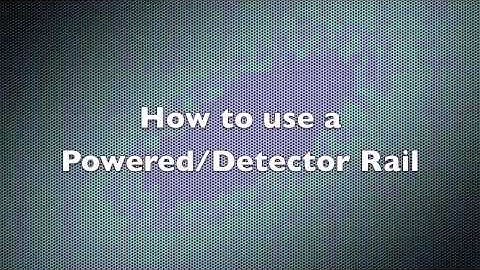 Minecraft Tutorials 01 ~ Powered and Detector Rails