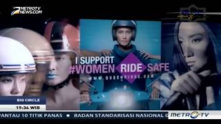 Iim Fahima Founder QueenRides, Mengajak Wanita untuk berkendara secara aman